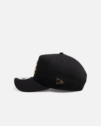 New Era Chicago White Sox 'Canvas Chainstitch Project X' 9FORTY A-Frame Snapback Black/Gold