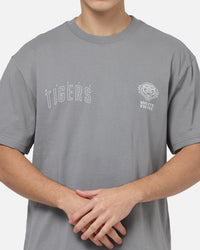 Bleacher Athletic Wests Tigers NRL Attrition Solid T-Shirt Grey