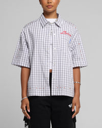 Loiter Western Button Up Shirt Check