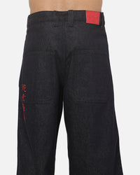 Ed Hardy After Hours Wide Leg Jeans Raw