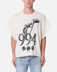 MNML Gamble Cut Off T-Shirt Off White