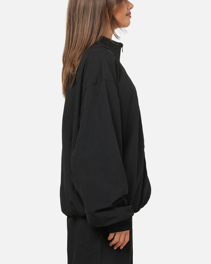 Nike Club Woven Oversized Track Jacket Black