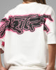 Loiter Airbrush Boxy T-Shirt White
