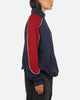 Carre Assembly League 1/4 Zip Crewneck Navy/Red