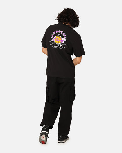 Mitchell & Ness Los Angeles Lakers Arch T-Shirt Faded Black