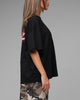 Loiter Jet Stream Chenille T-Shirt Black