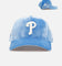 New Era Philadelphia Phillies 'Sky Velvet' 9FORTY A-Frame Snapback Sky Blue