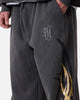 MNML Gold Foil Tribal Sweatpants Washed Black