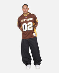 Mitchell & Ness Hawthorn Hawks AFL 02 Jersey Brown