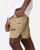 Saint Morta Gothic Nylon Shorts Tan