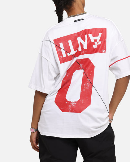 The Anti Order Azero Non Seam Oversized T-Shirt White/Red