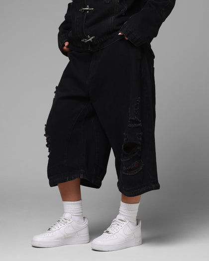 Loiter Thrasher Pants Washed Black