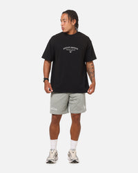 Saint Morta The Cross Boxy T-Shirt Black Acidwash