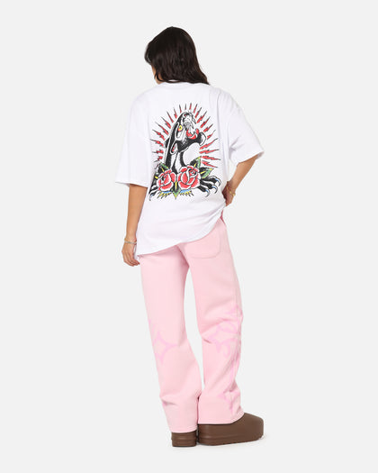 Ed Hardy Panther Ray T-Shirt White
