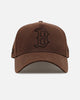 New Era Boston Red Sox 'Waxed Canvas QS' 59FORTY A-Frame Fitted Brown