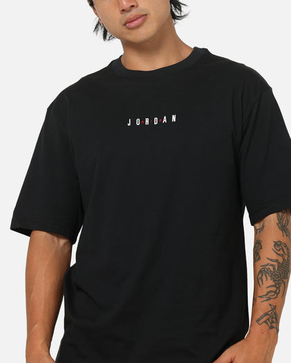 Jordan Air Embroidered T-Shirt Black/Sail