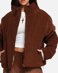 XXIII Corduroy Flight Jacket Brown