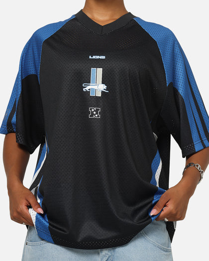 Mitchell & Ness Detroit Lions Warehouse Rave Jersey Black/Blue/White