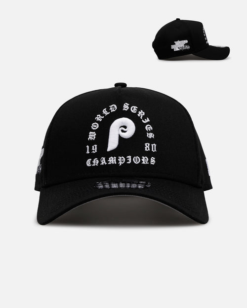 New Era Philadelphia Phillies 'Gothic Arch 2.0' 9FORTY A-Frame Snapback Black/White