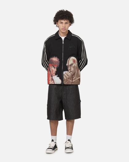 Criminal Damage x Street Fighter II Versus Wool Tracksuit Jacket Black