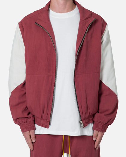 MNML Twill Racing Jacket Rust
