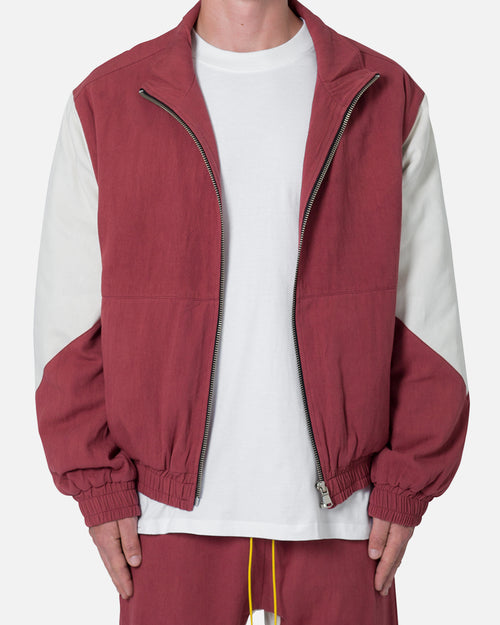 MNML Twill Racing Jacket Rust
