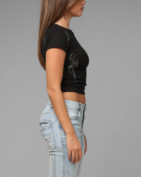 Loiter Women's Opaque Baby T-Shirt Black