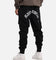 Saint Morta Gothic Cargo Joggers Black Shadow