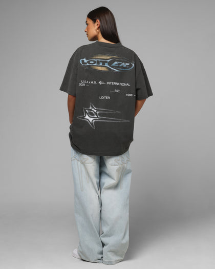 Loiter Speedform T-Shirt Black Wash
