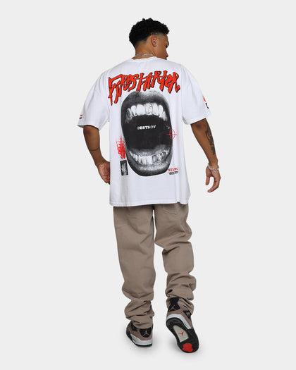 Loiter Firestarter Ultra Premium Vintage T-Shirt White
