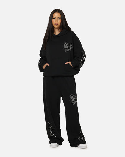 Saint Morta Sanctified Sweatpants Washed Black