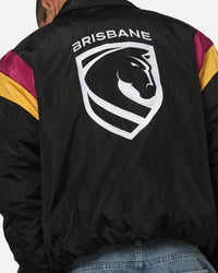 Bleacher Athletic Brisbane Broncos NRL Legacy Baseball Jacket Black