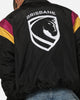 Bleacher Athletic Brisbane Broncos NRL Legacy Baseball Jacket Black