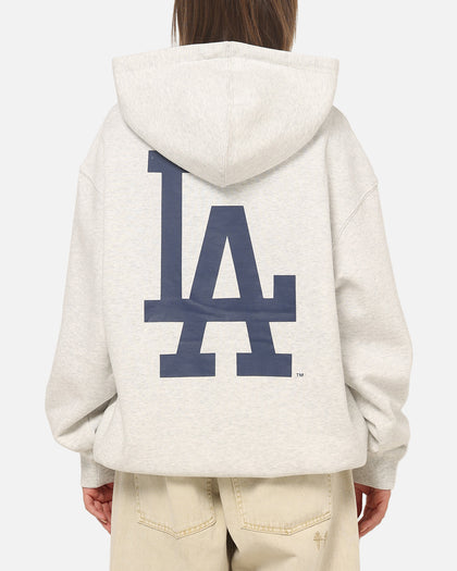 Majestic Athletic Los Angeles Dodgers Everteam Logo Hoodie Silver Marle