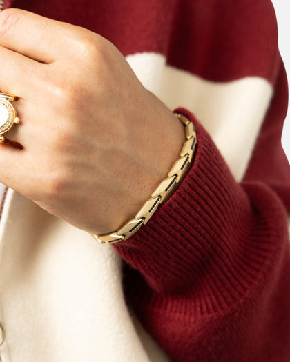 Guess Mainline True Spirit Gold Crystal Bracelet Gold