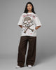Loiter Star Born Selvedge Denim Jeans Brown