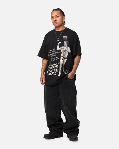 Mitchell & Ness Sacramento Kings Jason Williams Streetball T-Shirt Faded Black
