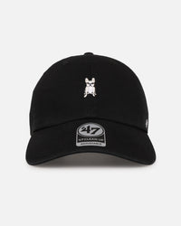 47 Brand French Bulldog 'Dog Collection' 47 Clean Up Strapback Black