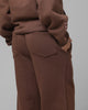 Loiter Hybrid Sweatpants Brown/Pink