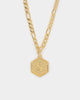 Raising Hell Women's Letter Anklet Gold