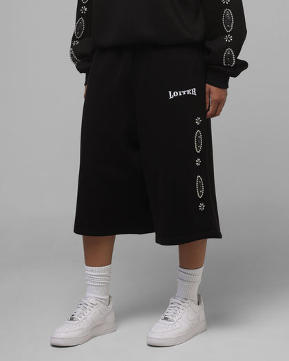 Loiter Rodeo Sweat Shorts Black