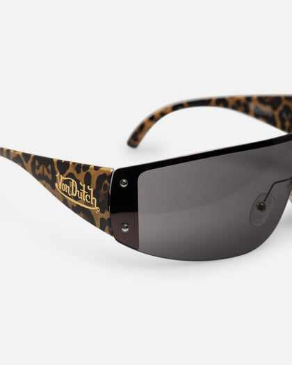 Aire X Von Dutch Rumour Sunglasses Black/Gold/Leopard
