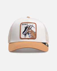 Goorin Bros The Goat Trucker Snapback White/Gold