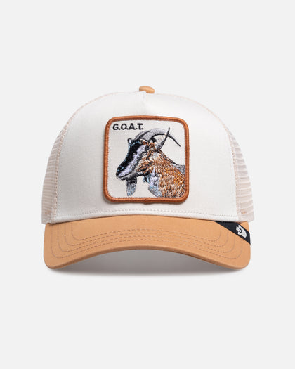 Goorin Bros The Goat Trucker Snapback White/Gold