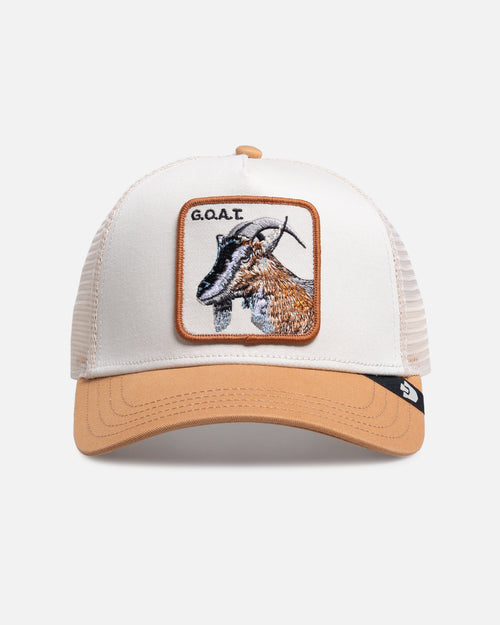 Goorin Bros The Goat Trucker Snapback White/Gold