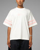 Loiter Hybrid Endzone T-Shirt Off White
