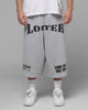 Loiter Impact Fleece Shorts Grey Marle