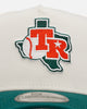 New Era Texas Rangers 'Citrus' 9FORTY A-Frame Snapback Chrome/Green/Orange