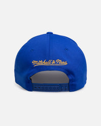 Mitchell & Ness Golden State Warriors 'NBA 2016 Christmas Day' Pro Pinch Snapback Blue