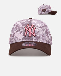 New Era New York Yankees 'Pink Tree Camo' 9FORTY A-Frame Snapback Pink